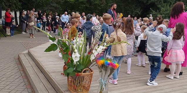 Rugsėjo 1-osios šventės akimirkos mūsų darželyje