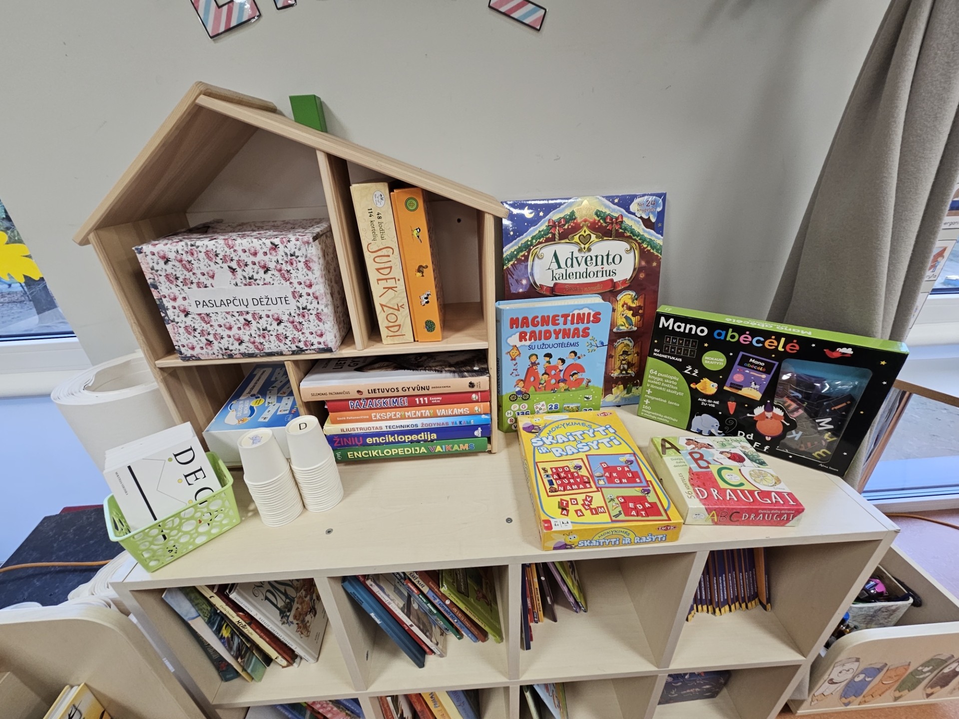 Kalbos skatinimo erdvės grupėse