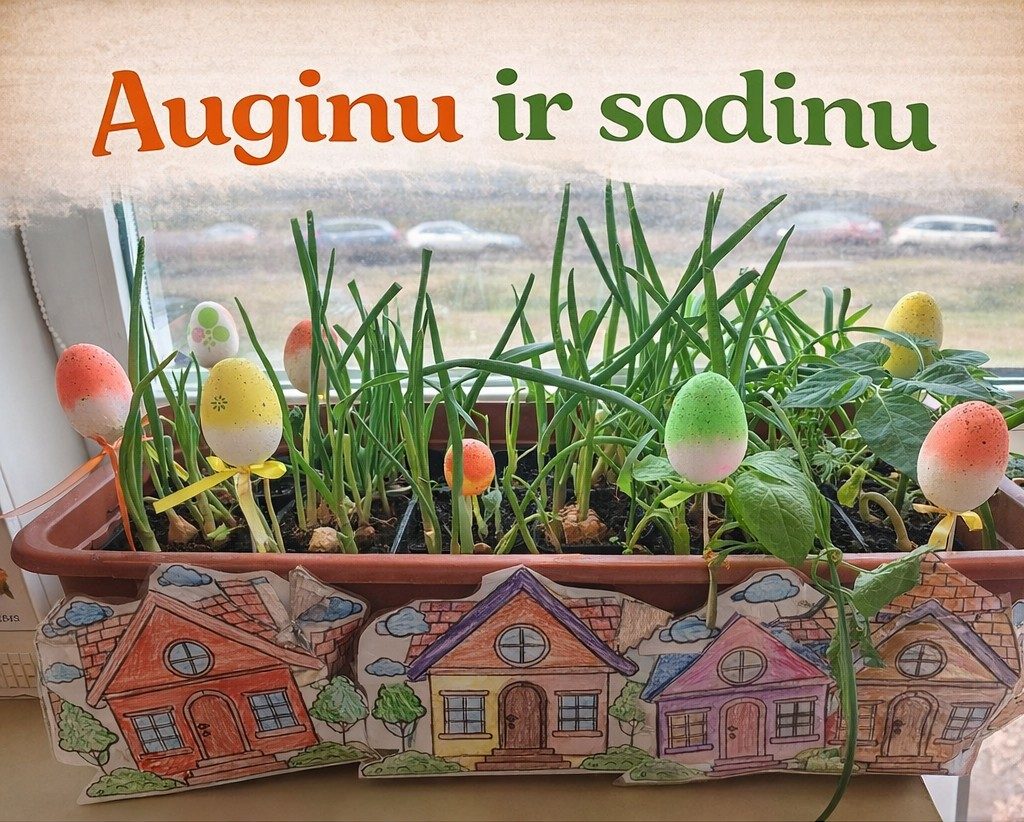 Sodinu ir auginu